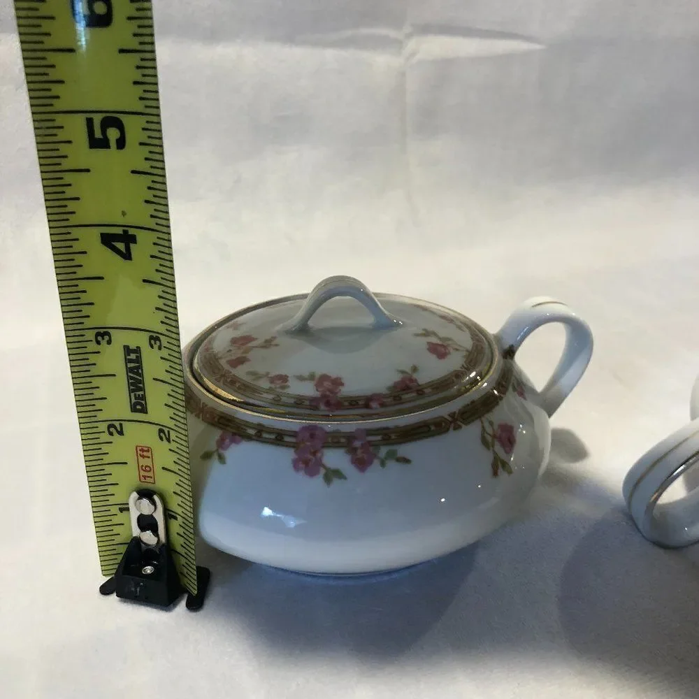 Vintage Royal Epiag Sugar/creamer Bowl echo Floral.       F1